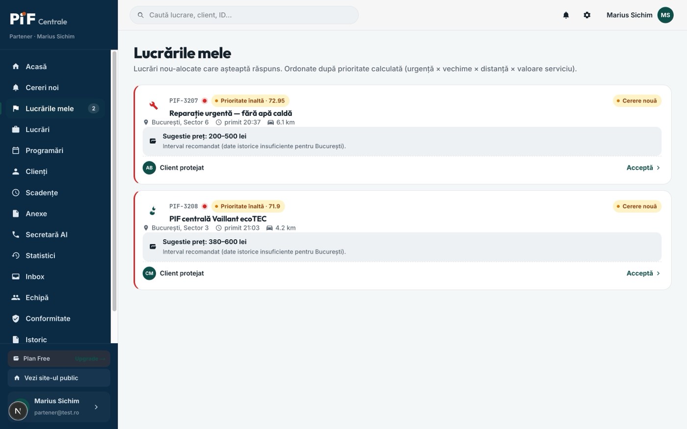 Cereri & propuneri